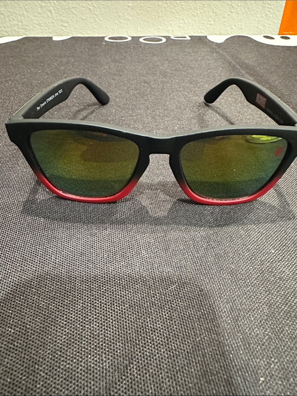 Black and Red toddler boys Polarized Sunglasses